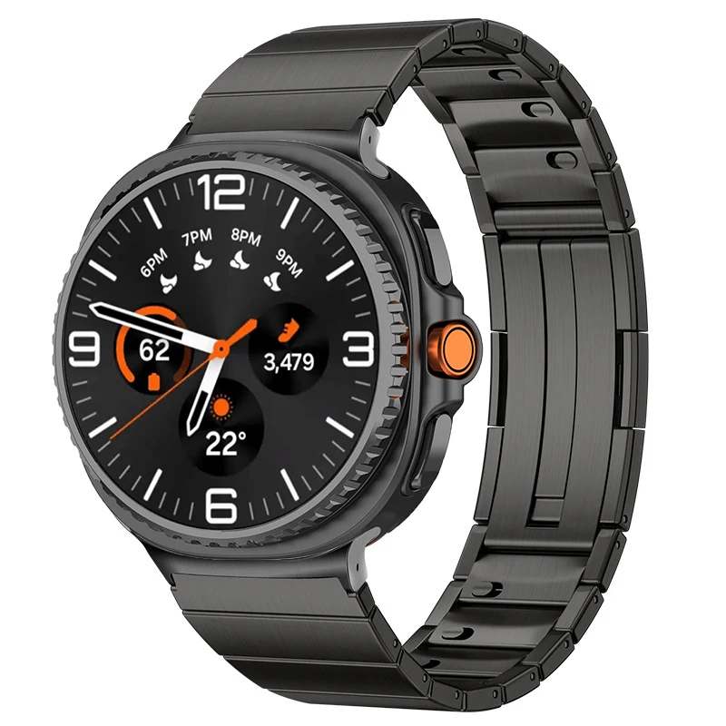 Edelstahl-Schnellverschluss-Armband für Samsung Galaxy Watch 8 40/44mm, 8 Classic 46mm, Ultra 2025 47mm Stahl-Uhrenarmband