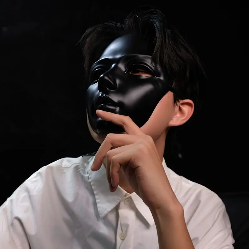 여성용 풀페이스 섹시 성인 공연용 황금색 흰색 댄스 중국 스타일 할로윈 마스크 남녀 공용 코스프레용