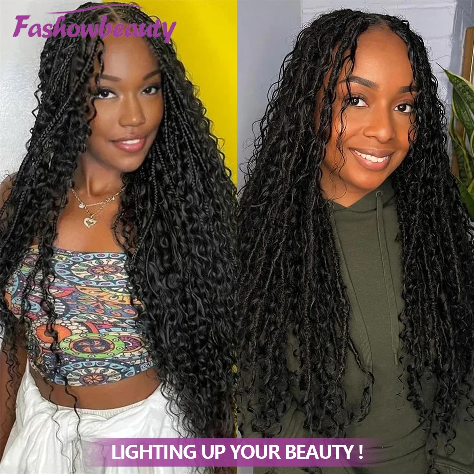 24 26 Inch Deep Wave Bulk hair For Braiding 1PC 50g No Weft For Braiding Micro Faux Braiding Hair for Boho Braids Wet and Wave