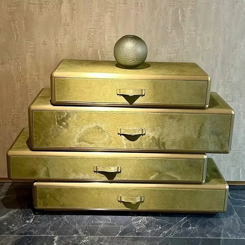 Flight Box Noble Decorative Drawer Locker Luxury Villa Large Flat Entrance Cabinet 4 Drawer Cabinet