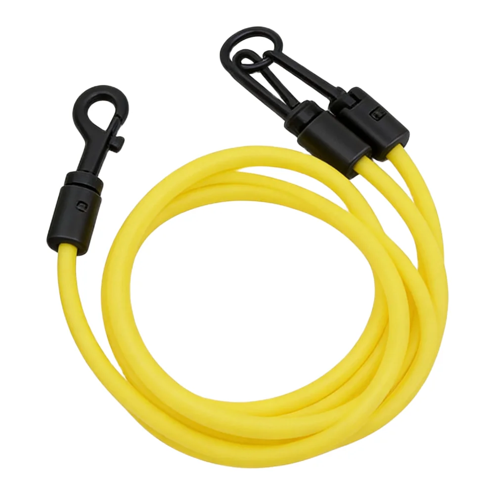 Resistance Band Swimming Trainer with Adjustable Hook and Detachable Paddles for Dryland Arm Strength and Technique Improvement