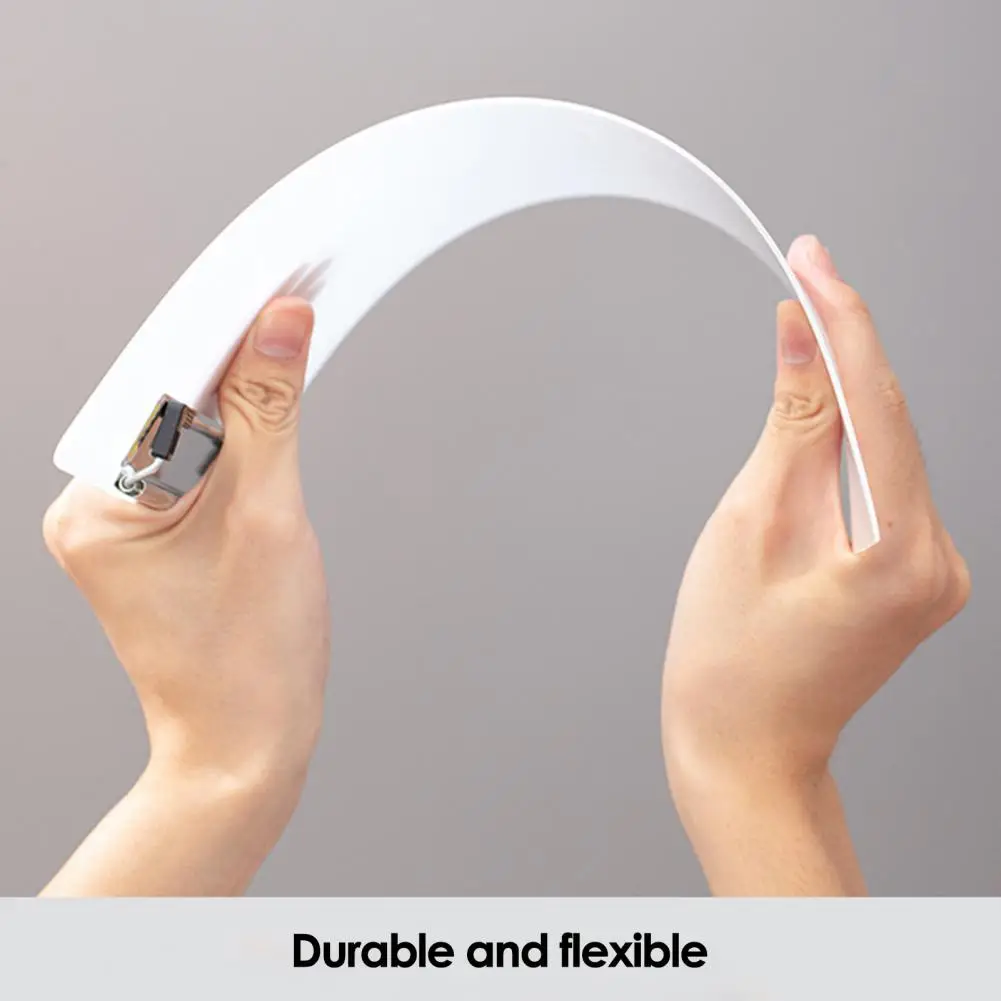 2Pcs File Splint Rounded Corner Clamping Force Telescopic Hook Smooth Writing Bending-resistant A5/A6/A4 Stationery File Sorter