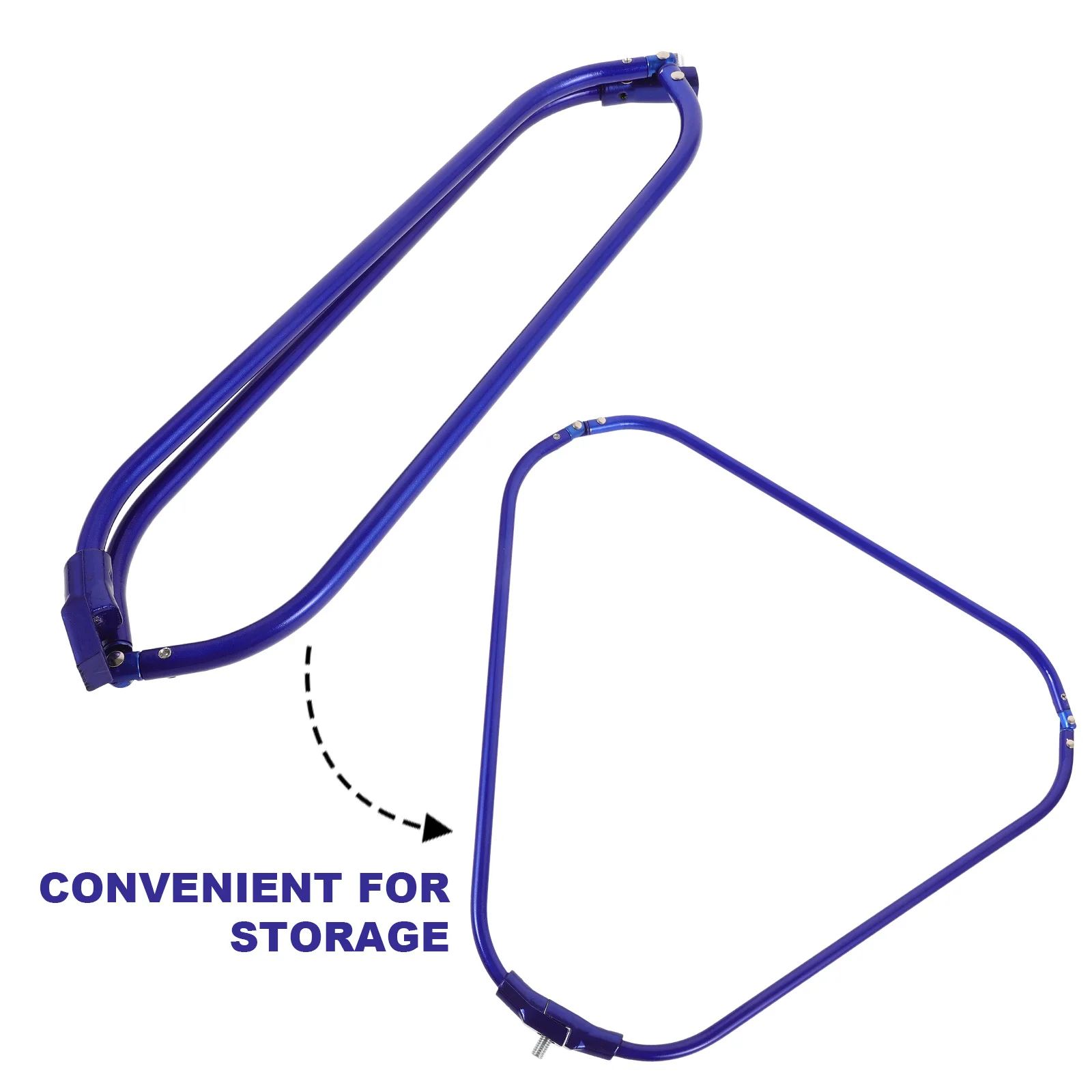 

Aluminum Alloy Folding Compact Lightweight Replacement Mesh Ring Accessory For Crab Frame Part Triangular Frame Replacement