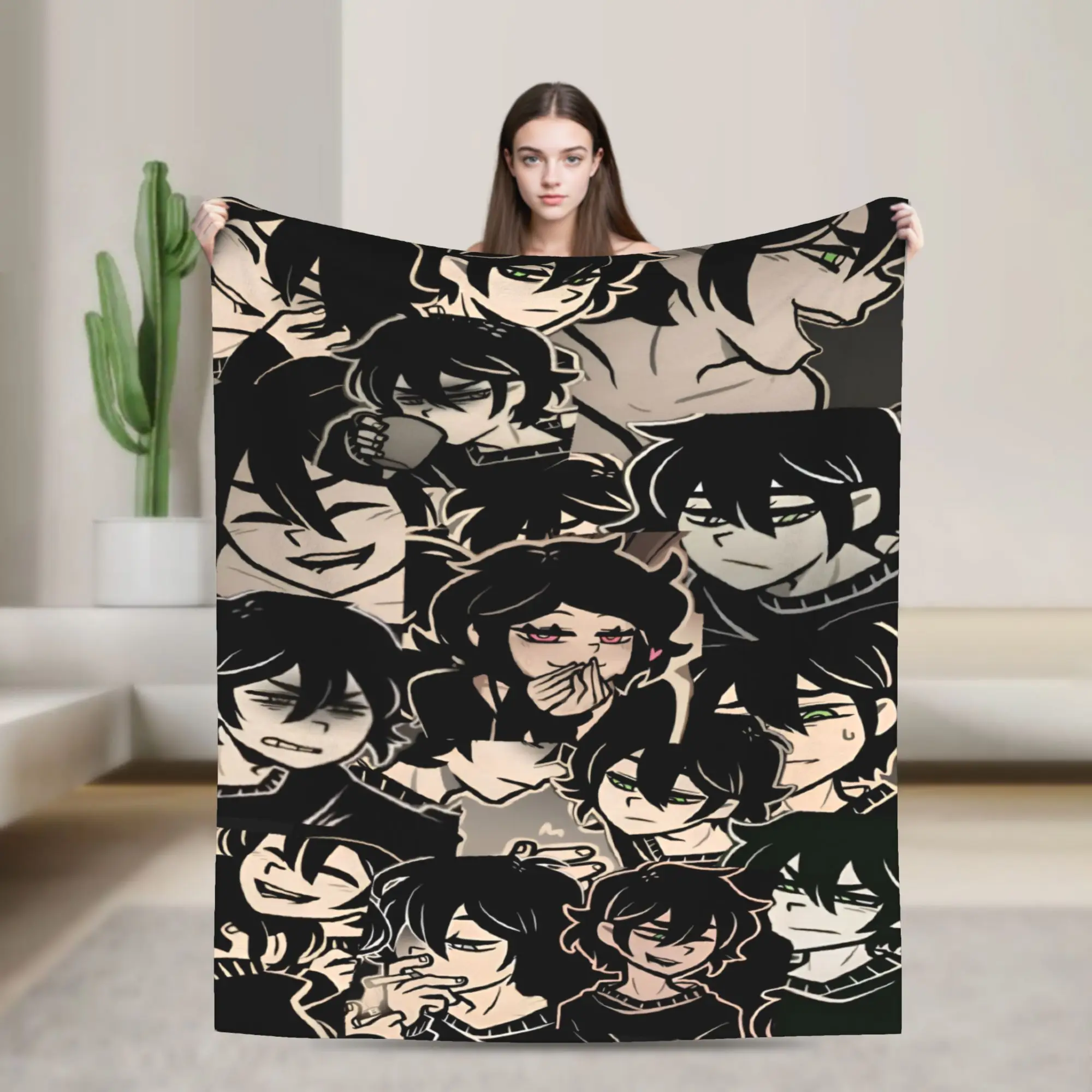 Custom Classic Anime A-Andys Game Blanket 3D Print Soft Flannel Fleece Warm  Throw Blankets for Home Bedding Sofa Quilt