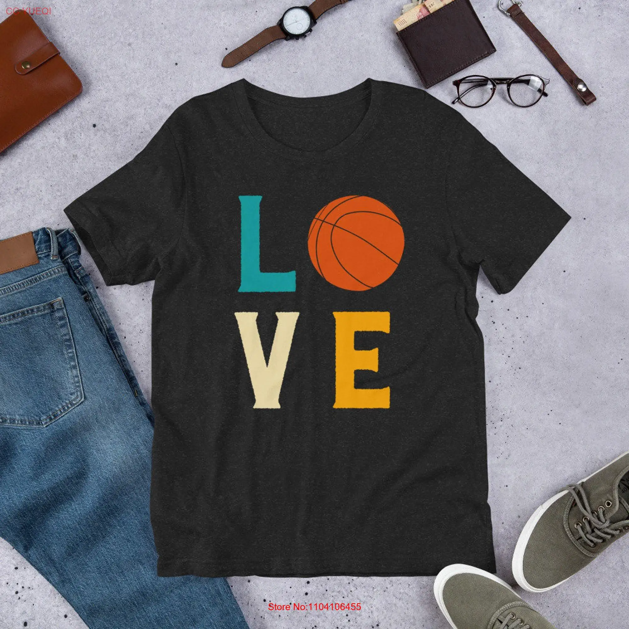 Love Yourself Ball Game Basketball Sports Self T shirt long or short sleeves