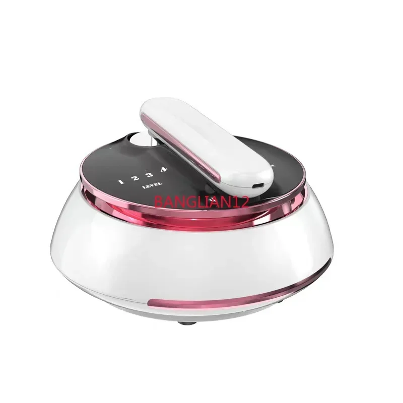 New desktop beauty facial home three-head introducer temperature-sensitive photon skin rejuvenation massager