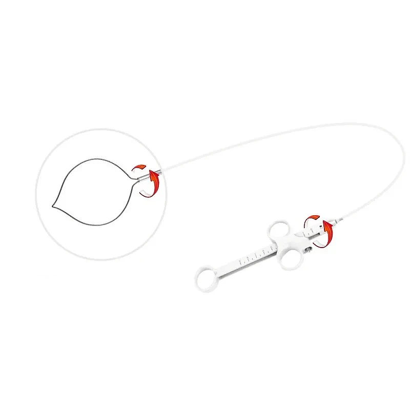 Disposable 360° Rotatable Polypectomy Snares Electric Endoscopic Snare Polypectomy Gastrointestinal Snare 1600mm 2300mm