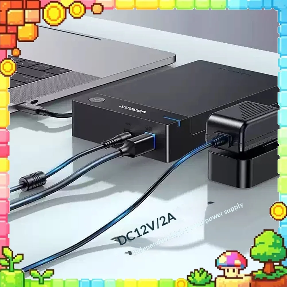 UGREEN 60736 3.5 Inch HDD Enclosure USB 3.0 Type C 5Gbps External Hard Drive Case for Desktop PC