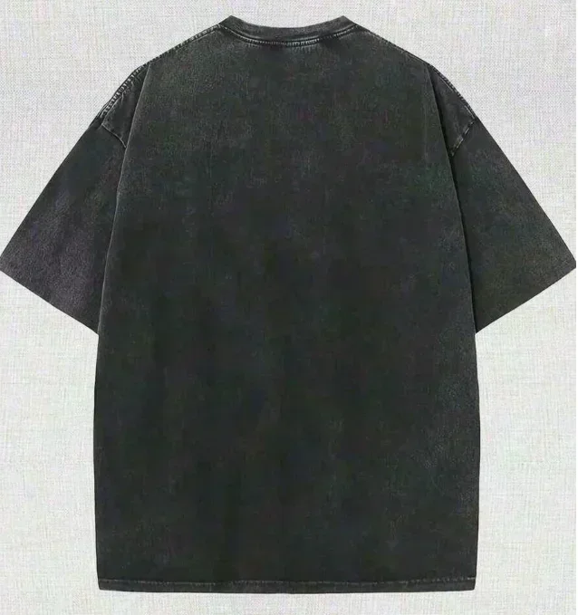 1984 Dystopian Graphic Tees, Vintage Washed Black Oversized Streetwear-Kollektion für Fans von Politik und Literatur – Detail 8