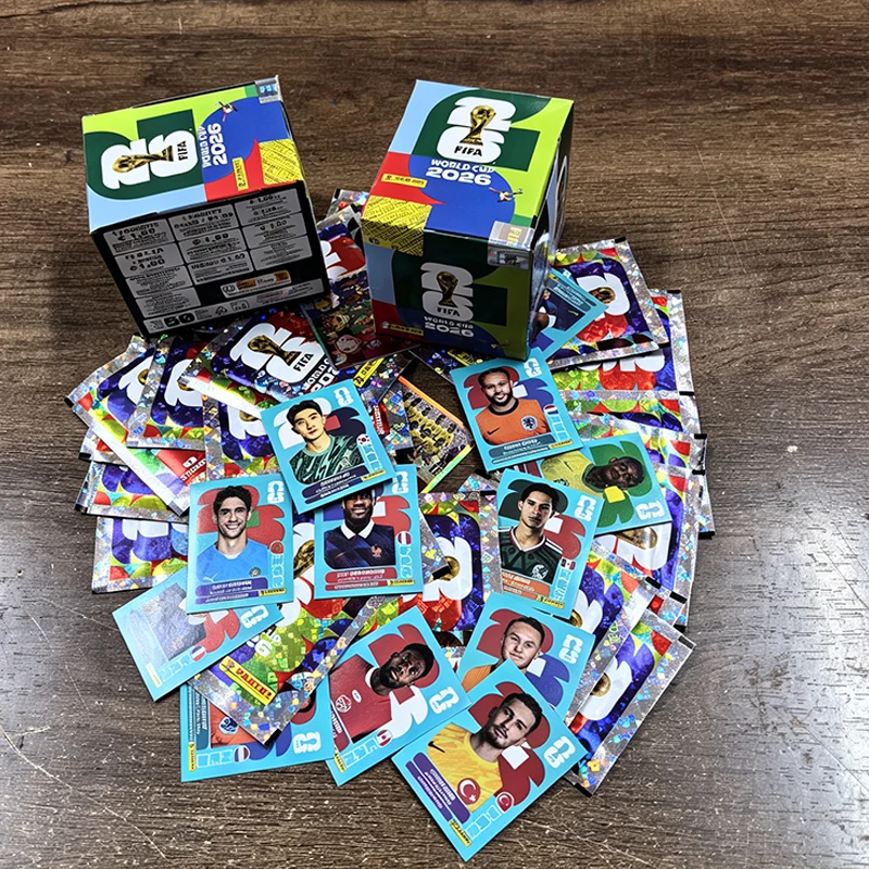 Genuine 2026 FIFA World Cup Panini Original Stickers International Version Rare Collection Football Fan Souvenir Present