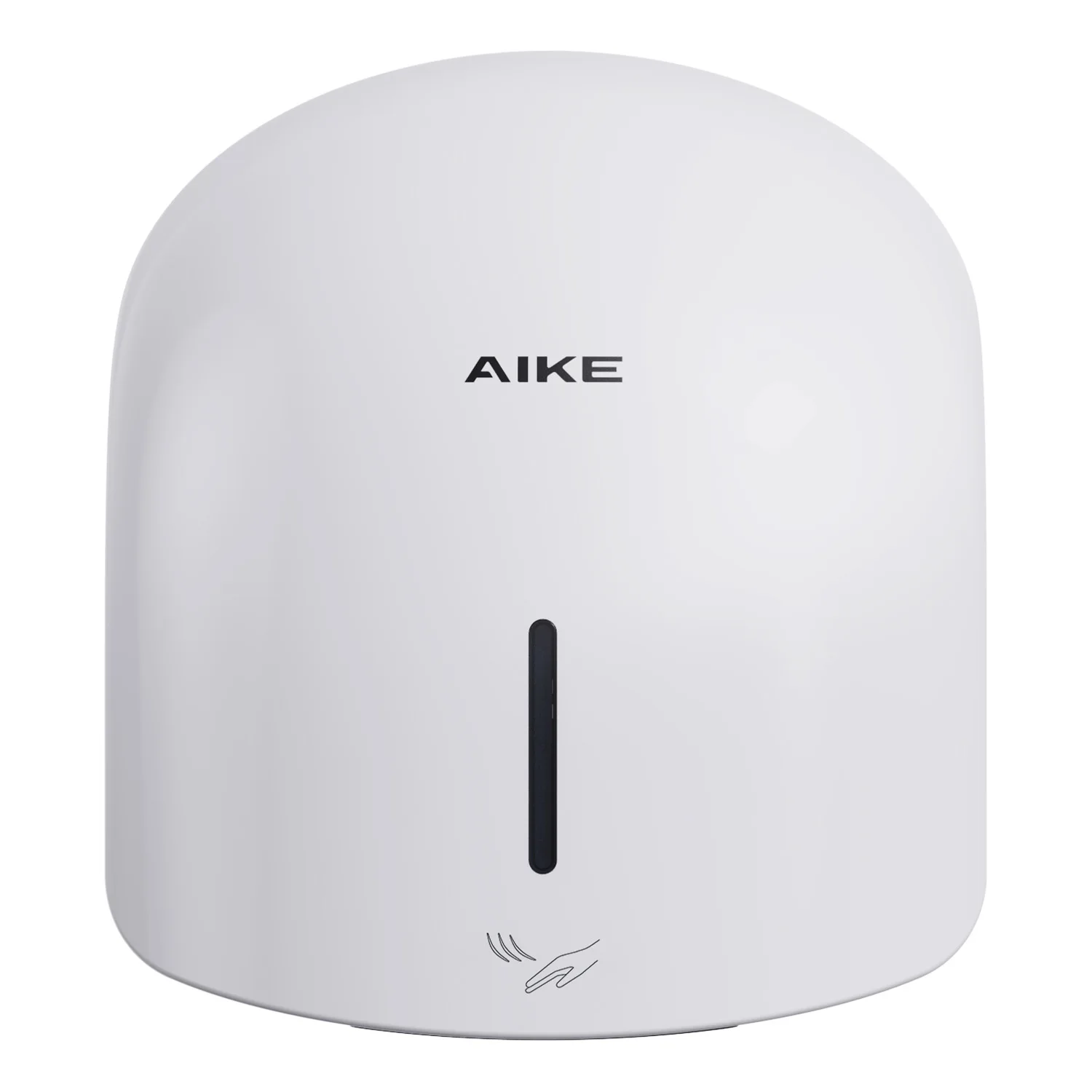 Electric Hot Air Hand Dryer AK2637 for Hotel & Household Use Wall-Mounted Hands-Free Induction