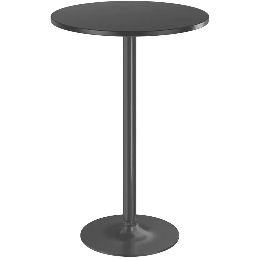 

Bistro Pub Table Round Bar Height Cocktail Table for Home Bar, Small Round Bar Tables for Party, Dining Room, Living Room and We