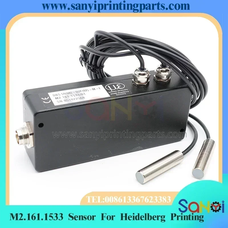new M2.161.1533 Heidelberg SM74 detection double sheet controller ultrasonic M2.161.1533/01C printing machine
