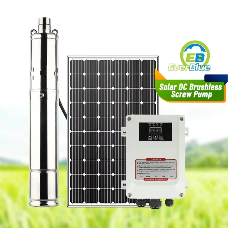 Easy-Install Solar Pump 1500W With MPPT Control For Patios And Water Features