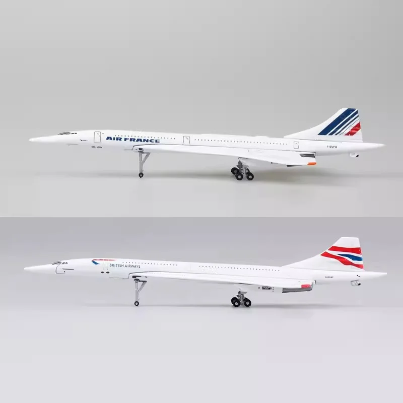 2025 New 1:400 Scale 14cm Model Alloy Concorde Air British /France Airplane 1976-2003 Airline Display Toys Model Collection Gift