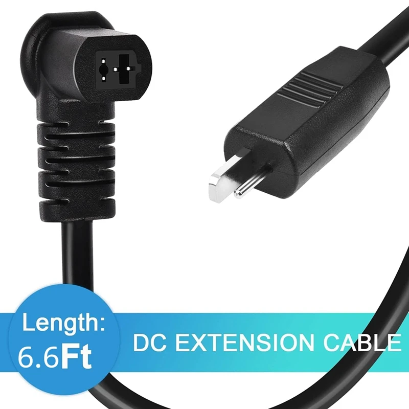 DT23 2X Universal Extension Power Cord for Recliner 6.6Ft, 2 Pin Lift Chair Replacement Cable for Okin Pride Limoss