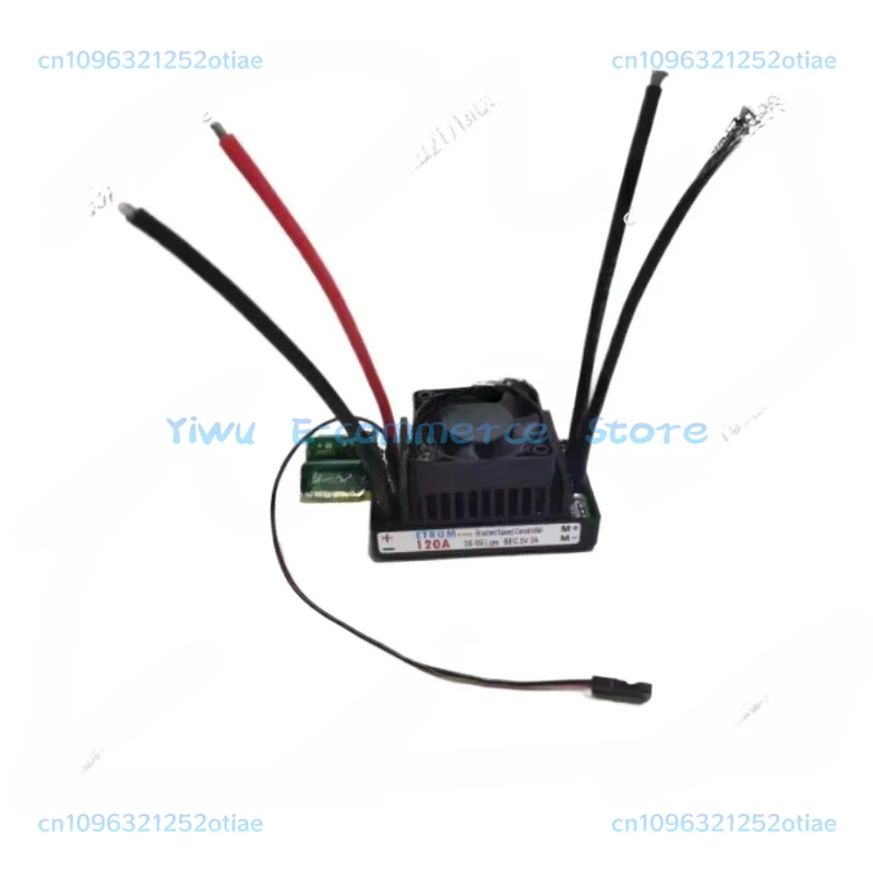 1PCS 3S-12S 100A Two-way Brushed ESC 12V-48V High Voltage Air Cooling Electronic Regulator DIY for 1/5 RC Car 895 997 Motor