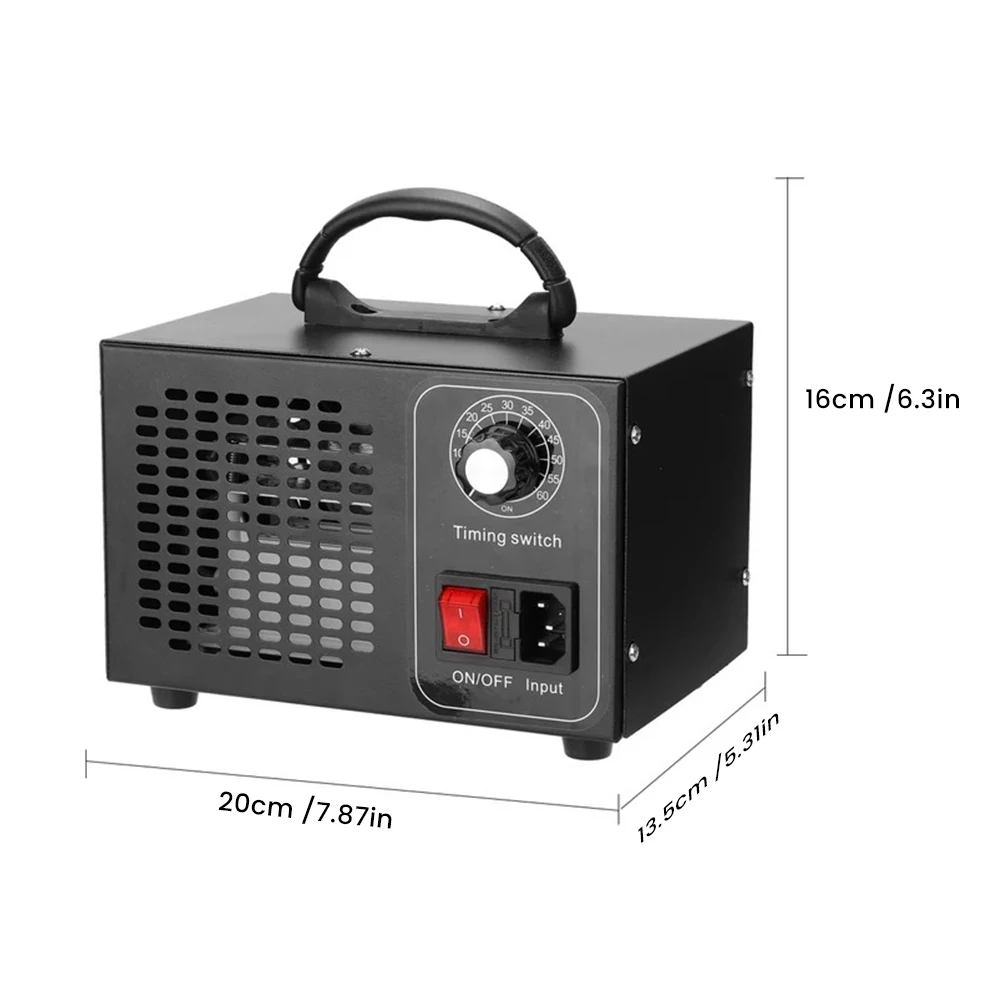 27 g/u Ozongenerator O3 Ozonisator Thuis Luchtreiniger Sterilisator behandeling Auto Lucht Ozonator naast formaldehyde 220 V