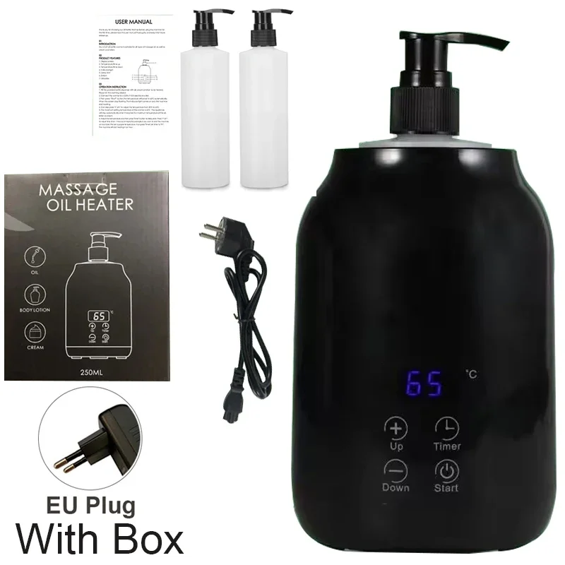 Nouveau chauffe-huile essentielle affichage LED réglage de la température chauffe-bouteille d'huile 