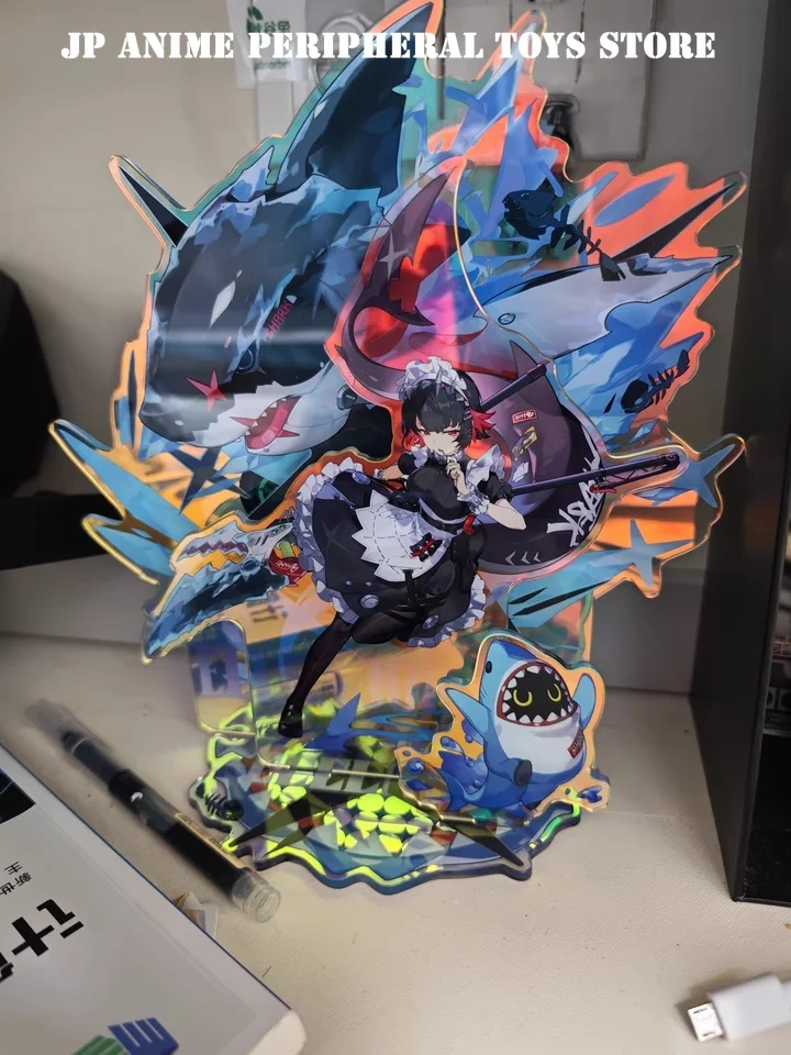 2025 Zenless Zone Zero Ellen Joe Acrylic Stand Kawaii Anime Figure Standing Plate Ornament Accessories Cosplay Prop