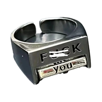 Creative Love Mood Ring for Men Women | Funny Rotatable Fidget Ring Jewelry Gift