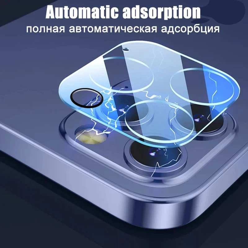 Full Coverage Camera Lens Tempered Glass For iPhone 17 Pro Max Air 15 16 13 12 11 14 Pro Mini Anti-scratch Lens Protective Film view 2