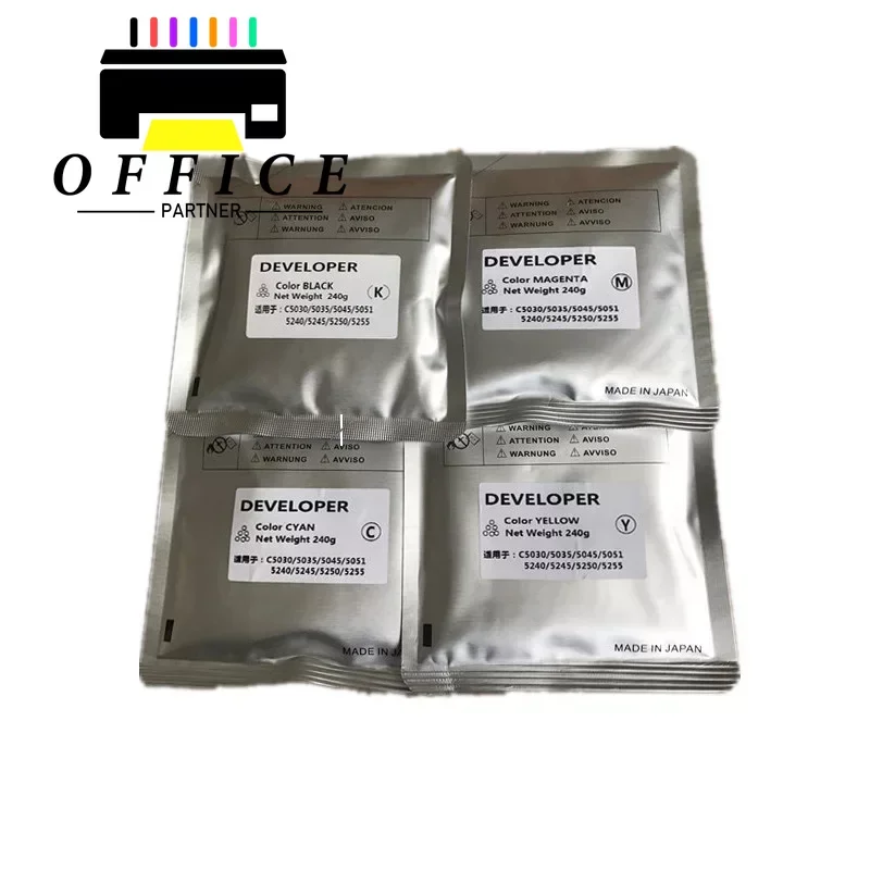 4X New NPG-45 NPG-46  Developer for Canon IRC5030 IRC5035 IRC5045 IRC5051 5240 5245 4250 5255 C5030 C5035 powder Developer