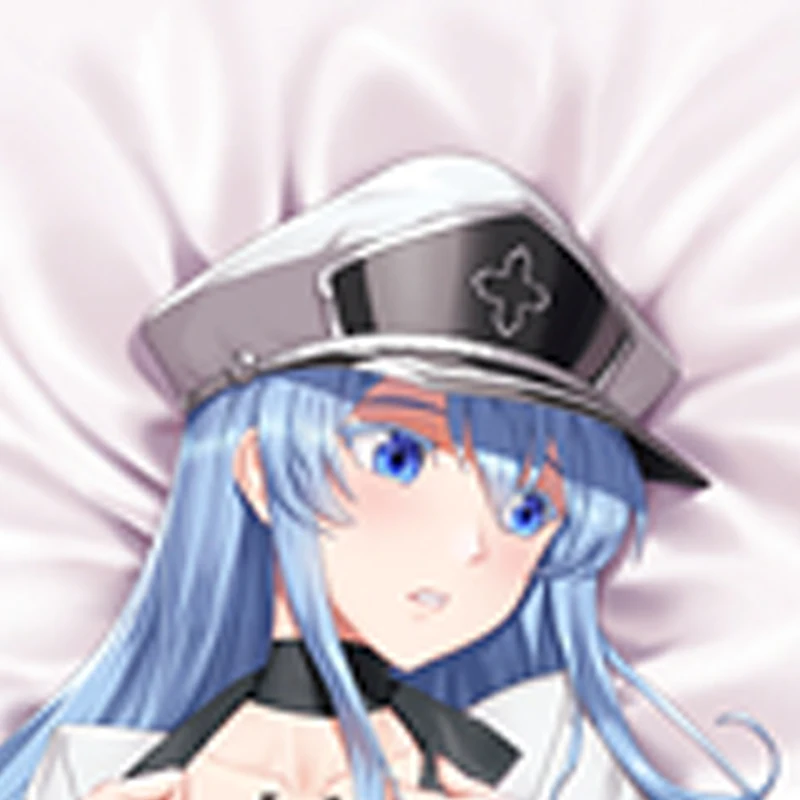 New Pattern Anime Esdeath Dakimakura Hugging Body Pillow Cover Case double-sided printing‌