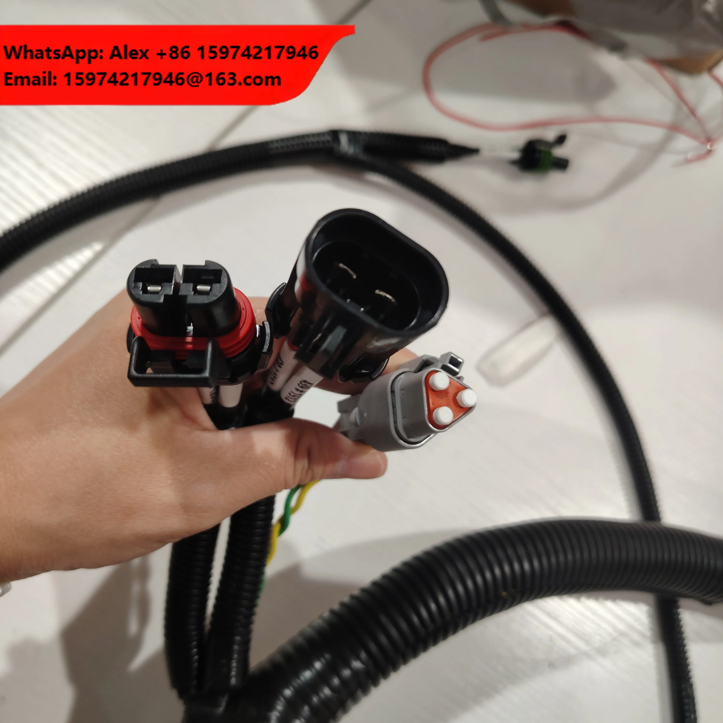 Wire And Harness Manufacturers Engine Truck Electrical Wiring Harness And Custom Cable Wire Harness Cable Assembly