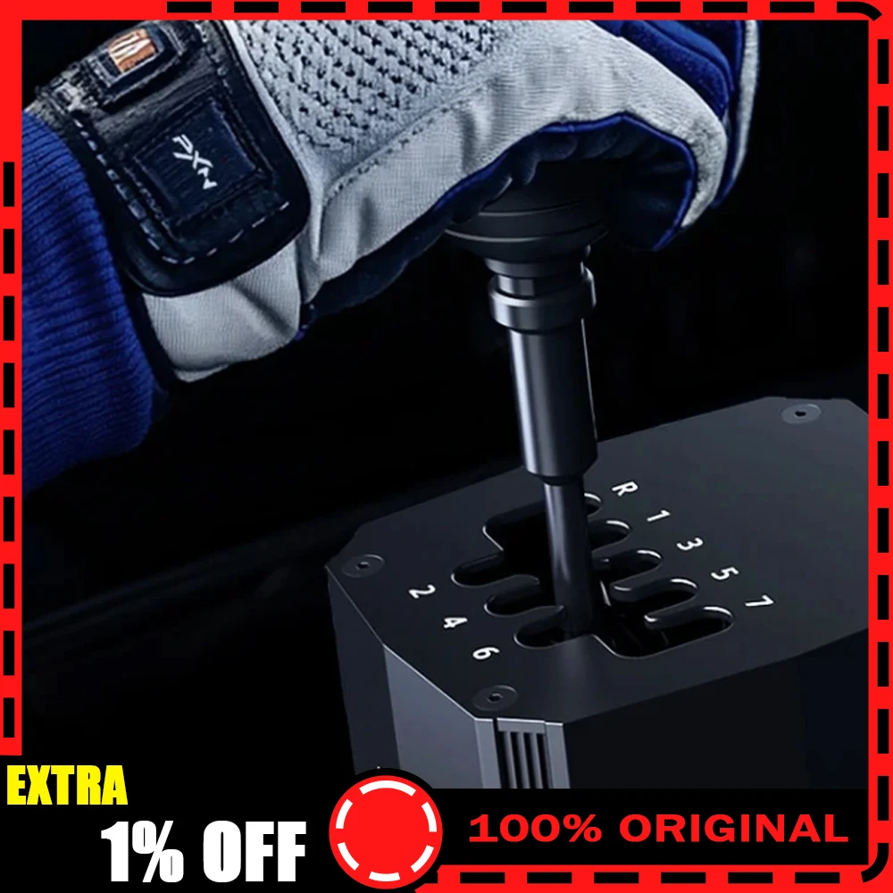 PXN SF U Gear Shift Manual Transmission 7+1 Racing Simulator Compatible with VD4/6/10/V99/V10Pro for PC