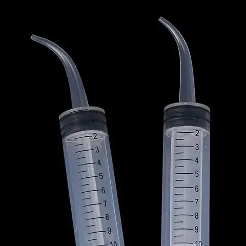 

12ML Ear Cleaner Washer Syringer Elbow Rubber Tube Earwax Cleaning Removal Tool Ear Cleaner Wax Removal Ear Cleaner Health Care