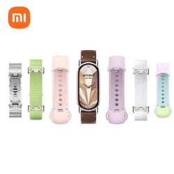(Just accessory)Official original xiaomi mijia Mi Band 10 wristband 9NFC leather braided wristband 8 Metal replacement wristband