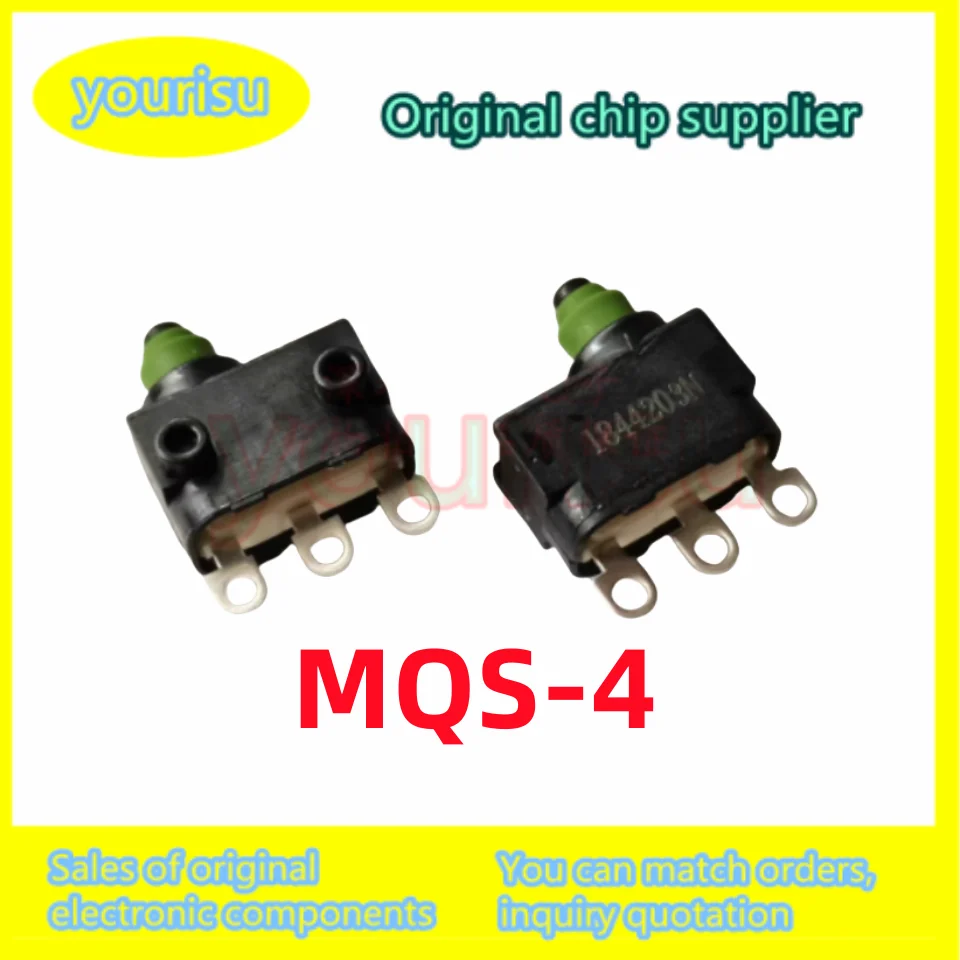 1-5Pcs/Lot Original MQS-4 MQS4 Micro switch Car button ignition switch normally open 3-pin TONELUCK Huida