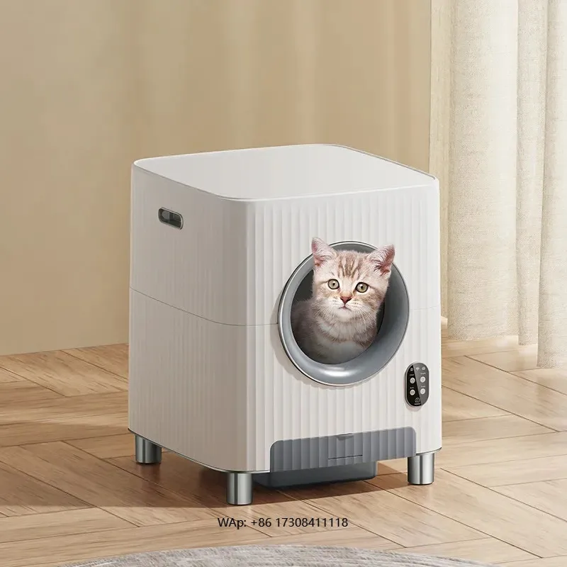 

Smart cat box, automatic large silo, one-click order cat toilet