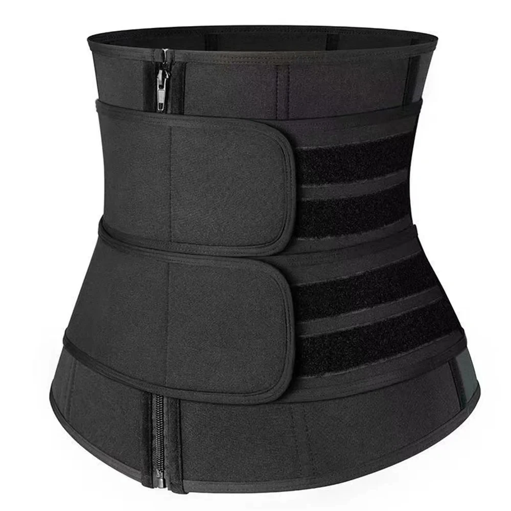 Breathable Neoprene Waist Trainer Sauna Sweat Belt Weight Loss Body Shaper Corset Slimming Belly Sheath Women Sport Fitness Belt