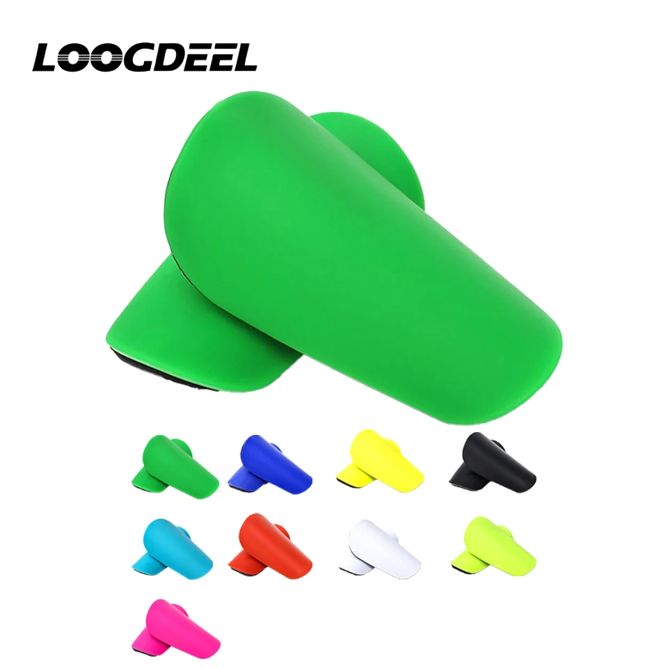 Loogdeel 1 Pair Mini Shin Pads Football Training Shin  Wear-Resistant Shock-Absorbing  Football Protective Gears for Adults Kids