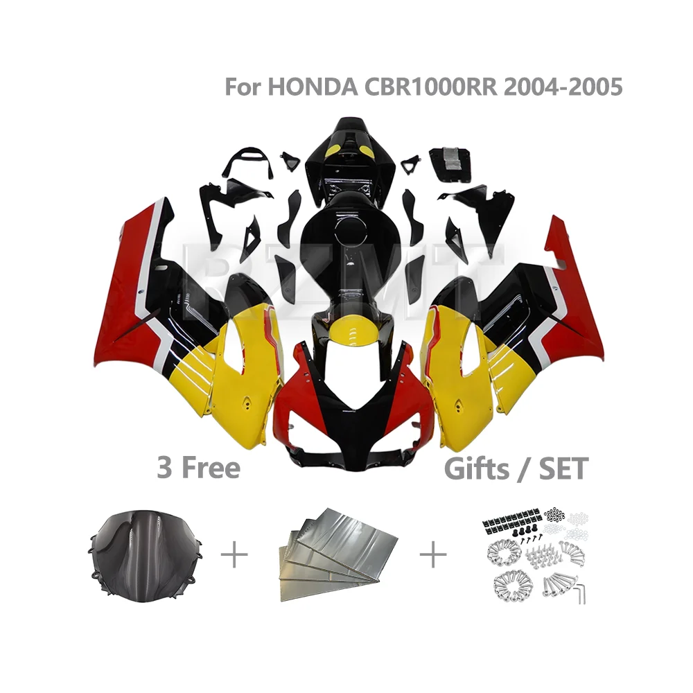 

Комплект обтекателя мотоцикла для HONDA CBR1000RRR 2004-2005 CBR 1000RR ABS, инъекционные индивидуальные обтекатели, комплект деталей для кузова H1005-1026b