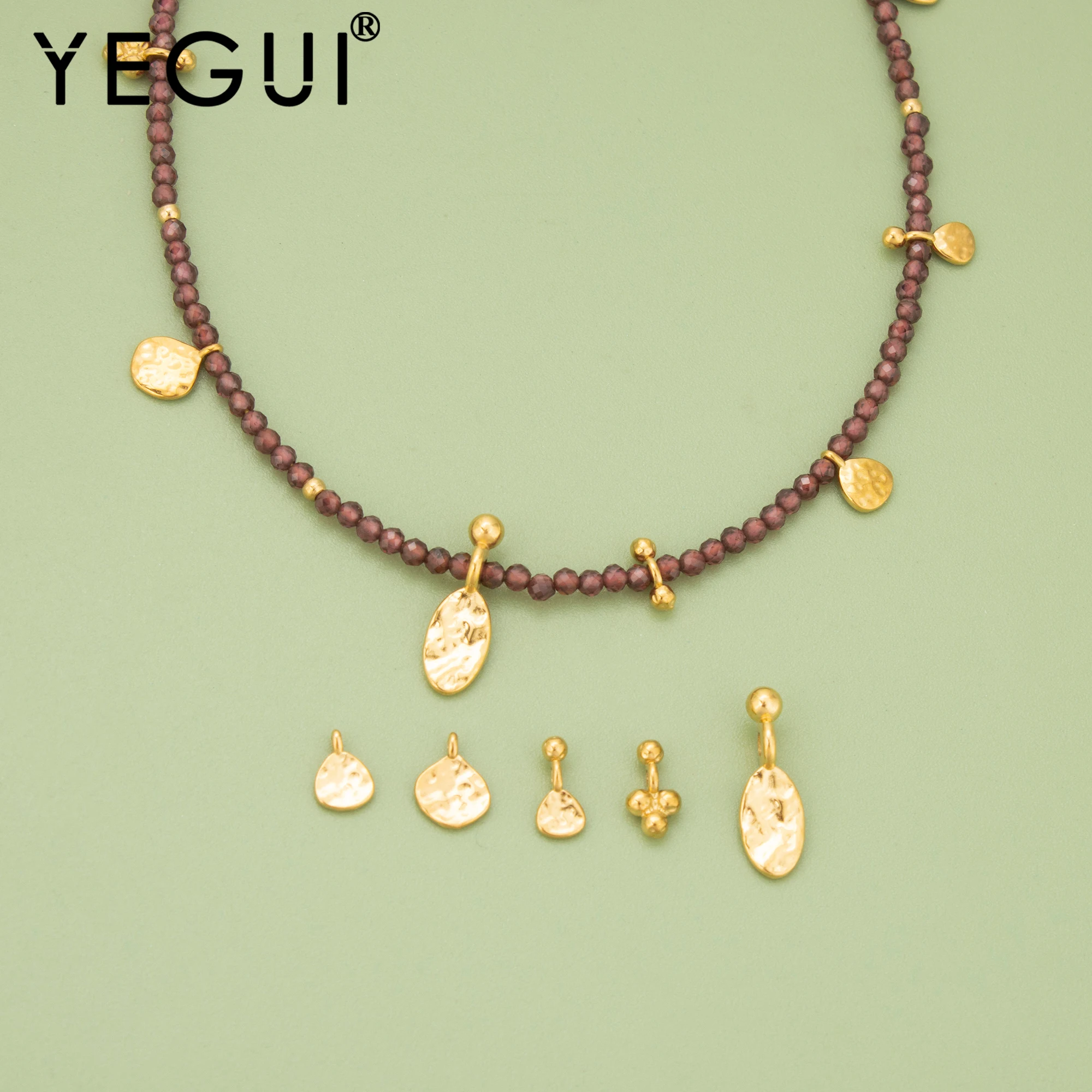 Jewelry Making With Stones - YEGUI,10개/세트,MI67,방수 쥬얼리 액세서리,316L 스테인리스 스틸,참스,쥬얼리 제작