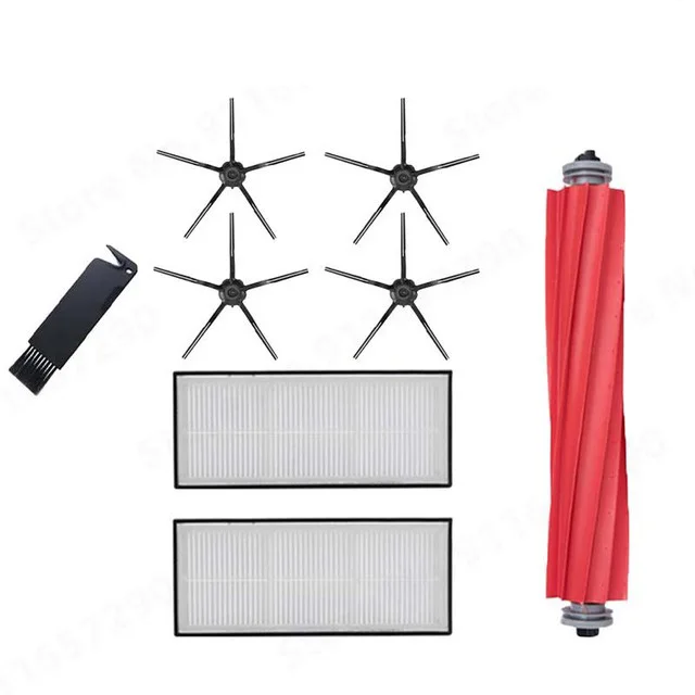 Chất Lượng Cao Chính Bàn Chải Bộ Lọc Hepa Bàn Chải Cạnh Bên Cây Lau Nhà Vải Cho Xiaomi Roborock S7 S70 S75 S7Max S7MaxV T7s G10 các Bộ Phận