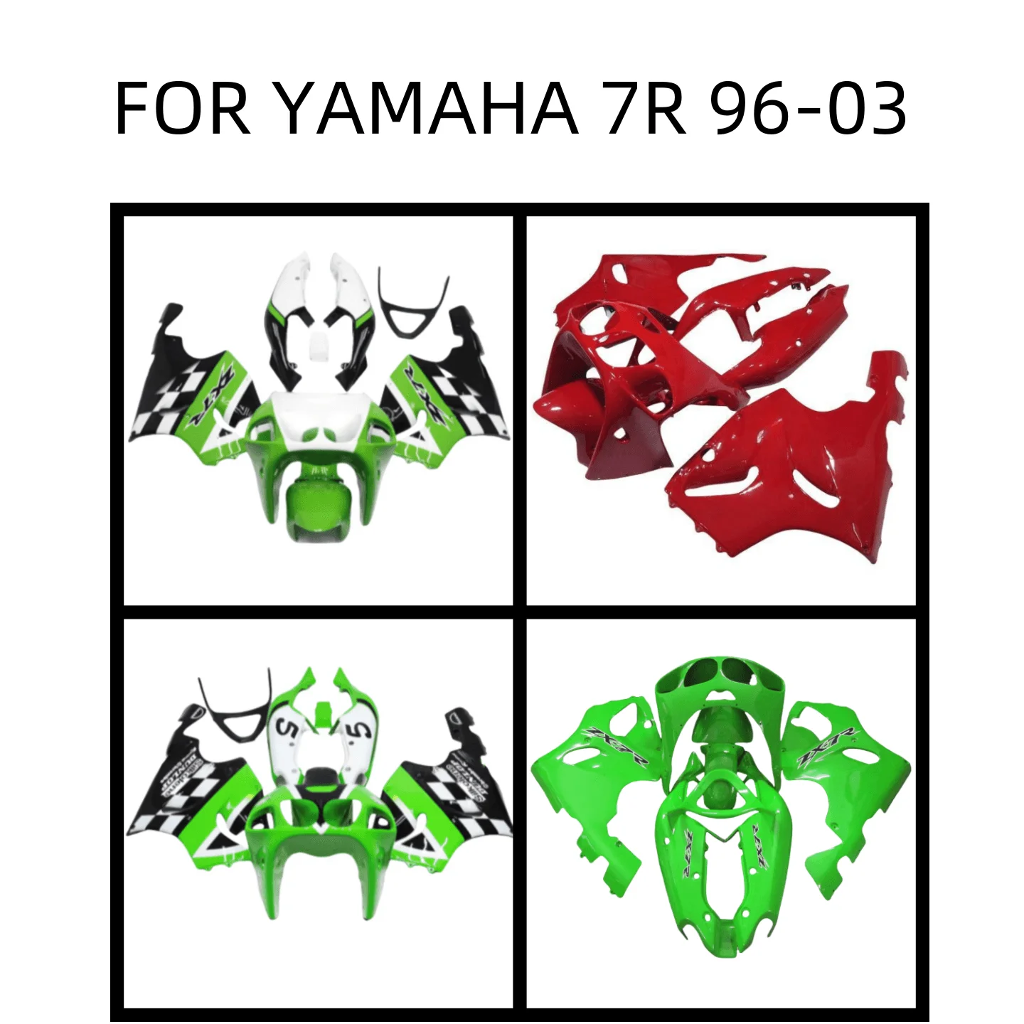 

New ABS Fairings kit Fit for Kawasaki Ninja ZX7R ZX-7R 1996-2003 96 97 98 99 00 01 02 03 Bodywork fairings custom