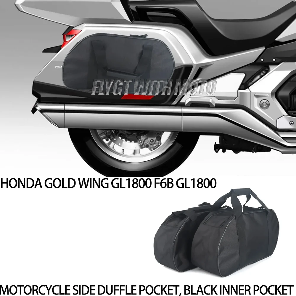 

New Accessories For Honda Goldwing GL1800 F6B GL1800 2018+UP Motorcycle Side Luggage Bags Black Inner Bags