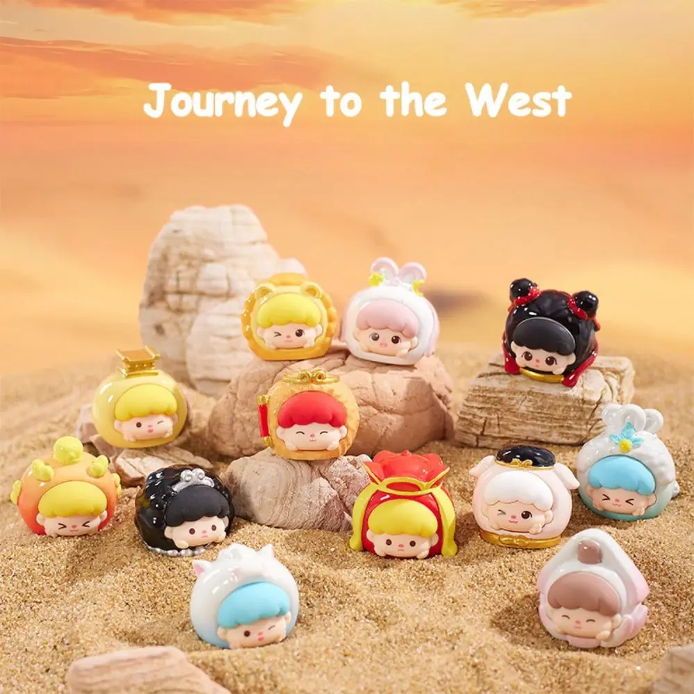 Funny Cute Journey to the West Blind Bag Surprise Resin Anime Figure Gift Creative Chinese Style Doll