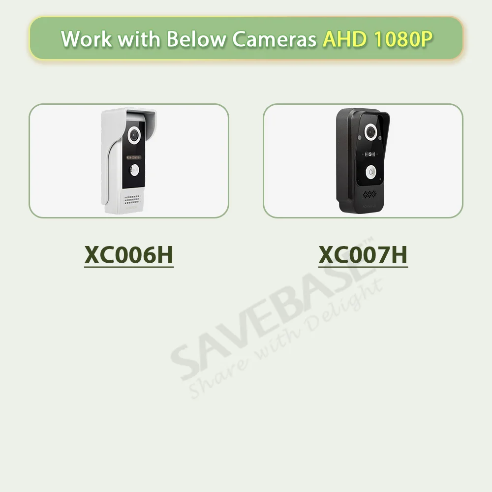 Tuya WiFi شاشة اتصال داخلي 7 "/10" شاشة تعمل باللمس 4 سلك كشف الحركة ل HOMSECUR HD 1080P هاتف باب بالفيديو أمن الوطن الذكي #2