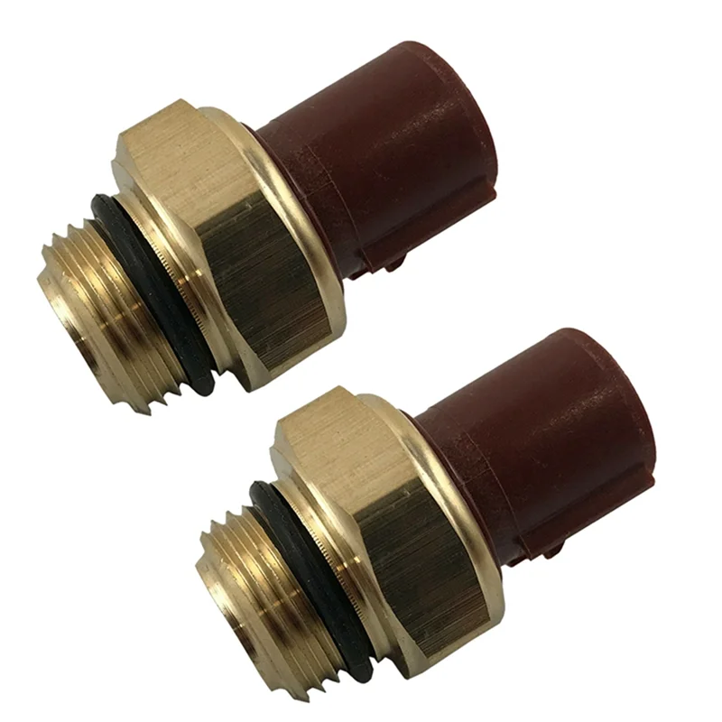 

2Pcs Radiator Cooling Fan Switch Sensor For Honda Civic 1992-2005 1.3L 1.5L 1.6L 1.7L Spare Parts