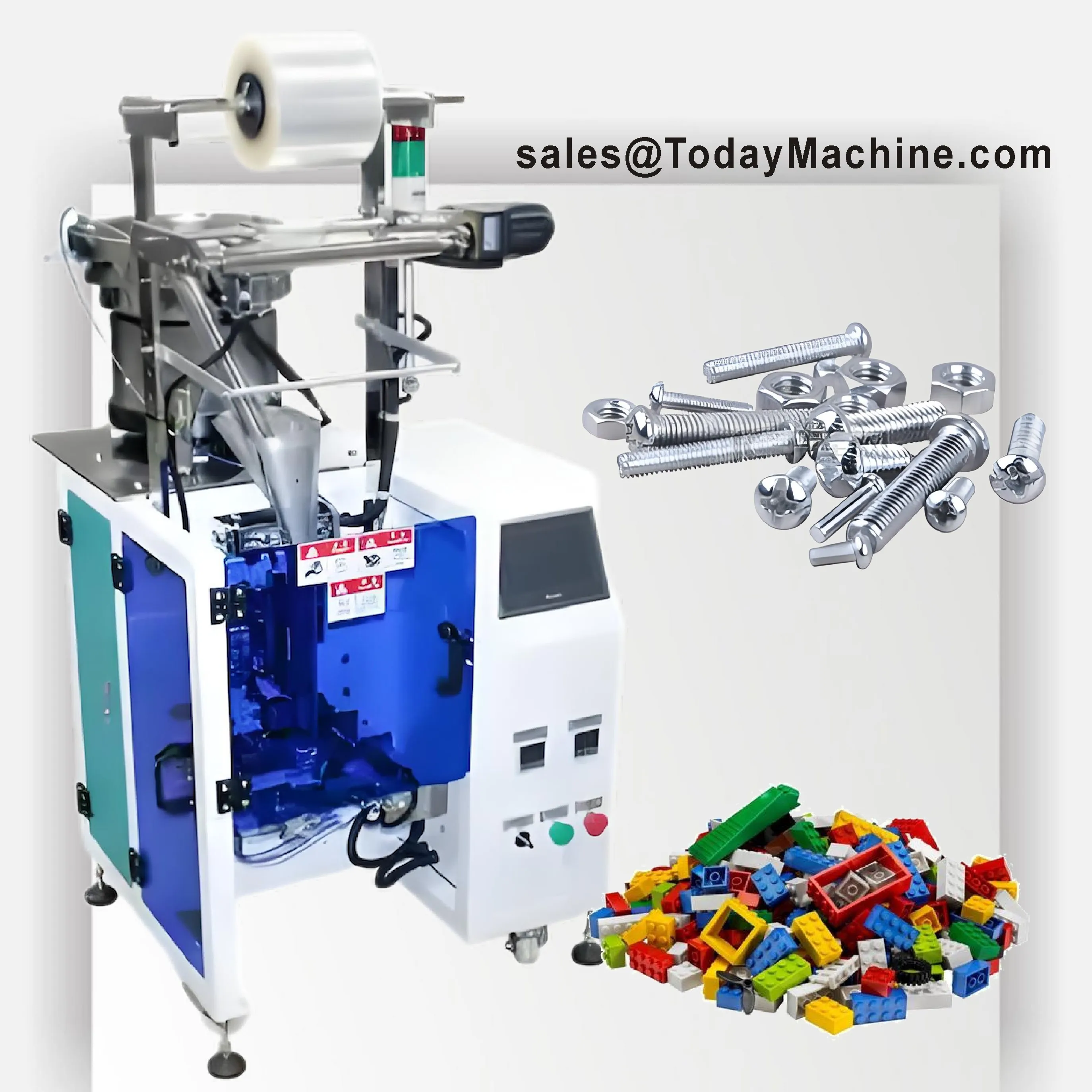 Automatic Small Part Bolt Bag Filling Screw Counting Packing Machine