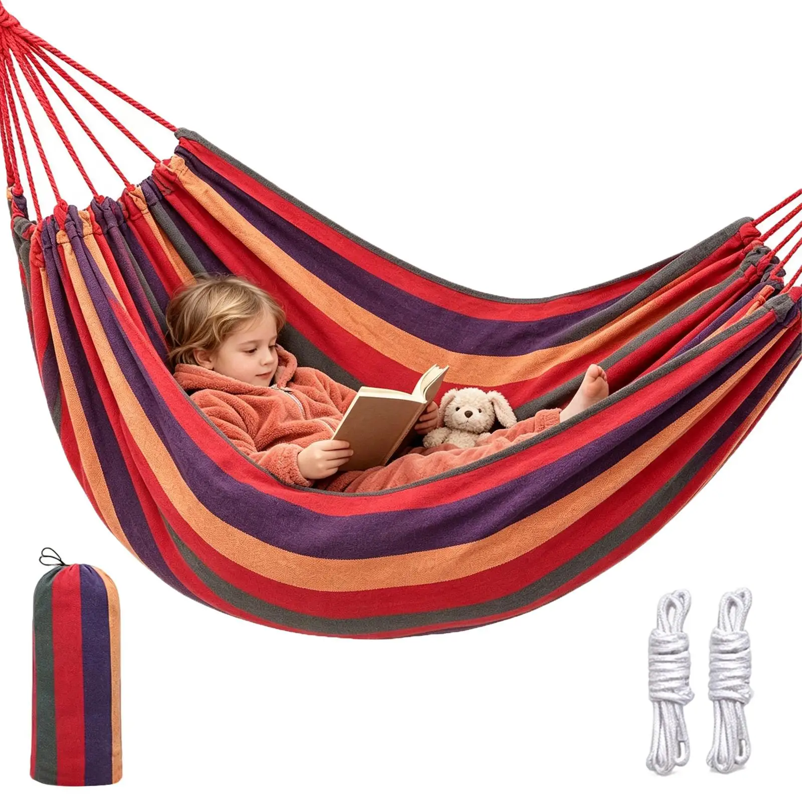 Hammock Camping 200x150cm Lightweight Portable Comfort Swing Adults Camping Hammocks For Travel Backpacking Hiking Picnic Beach