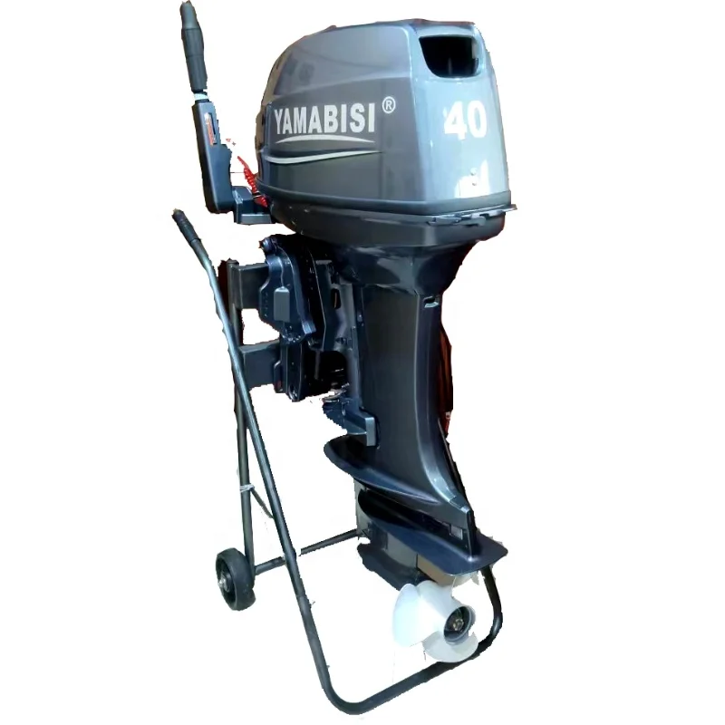 

Popular 2024 YAMABISI Long Shaft Outboard Engines 2 Stroke Boat Engine 40HP