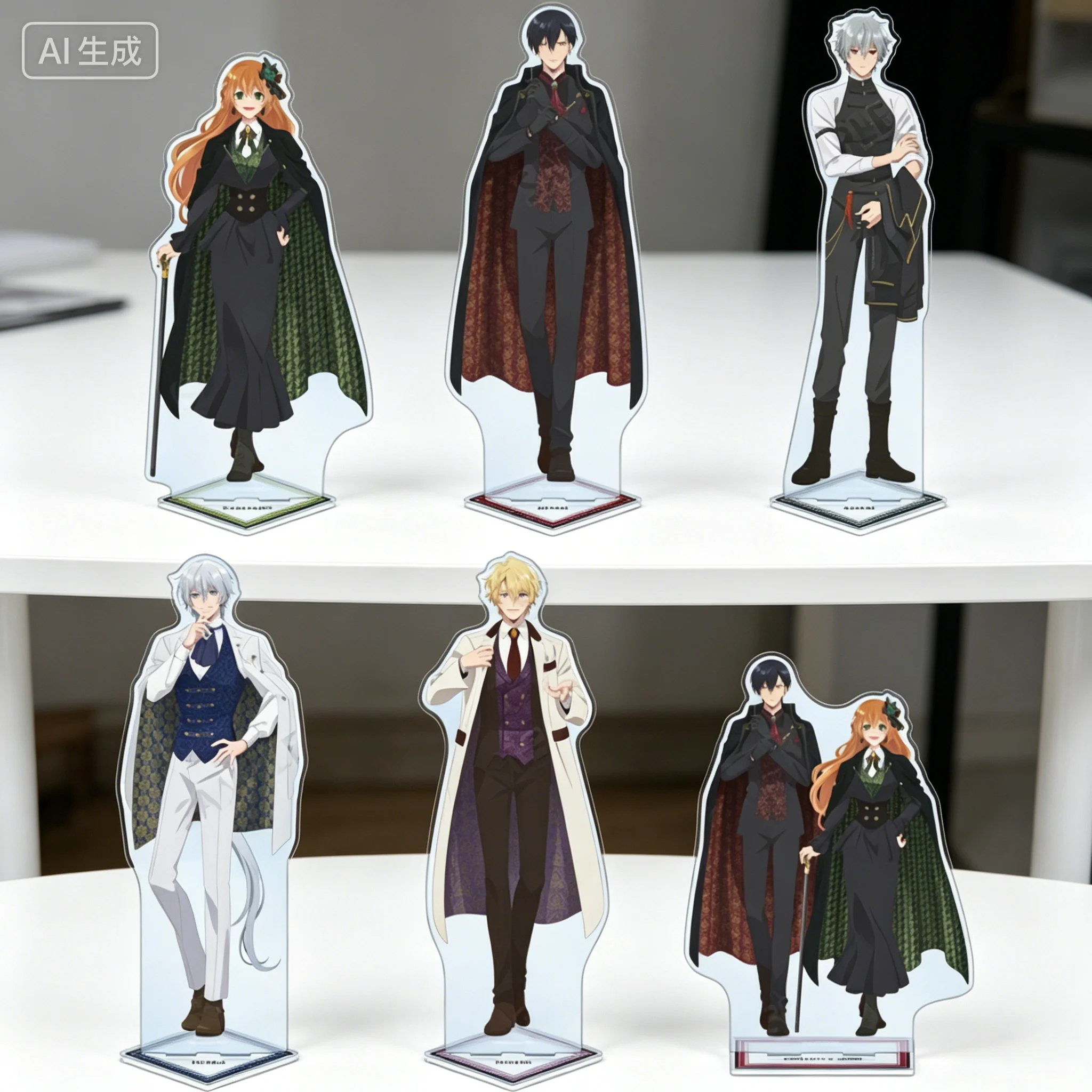 Anime: La razón por la que Raeliana acabó en la Mansión de los Duques - Modelo de acrílico de Raeliana McMillan, llaveros y decoración de escritorio