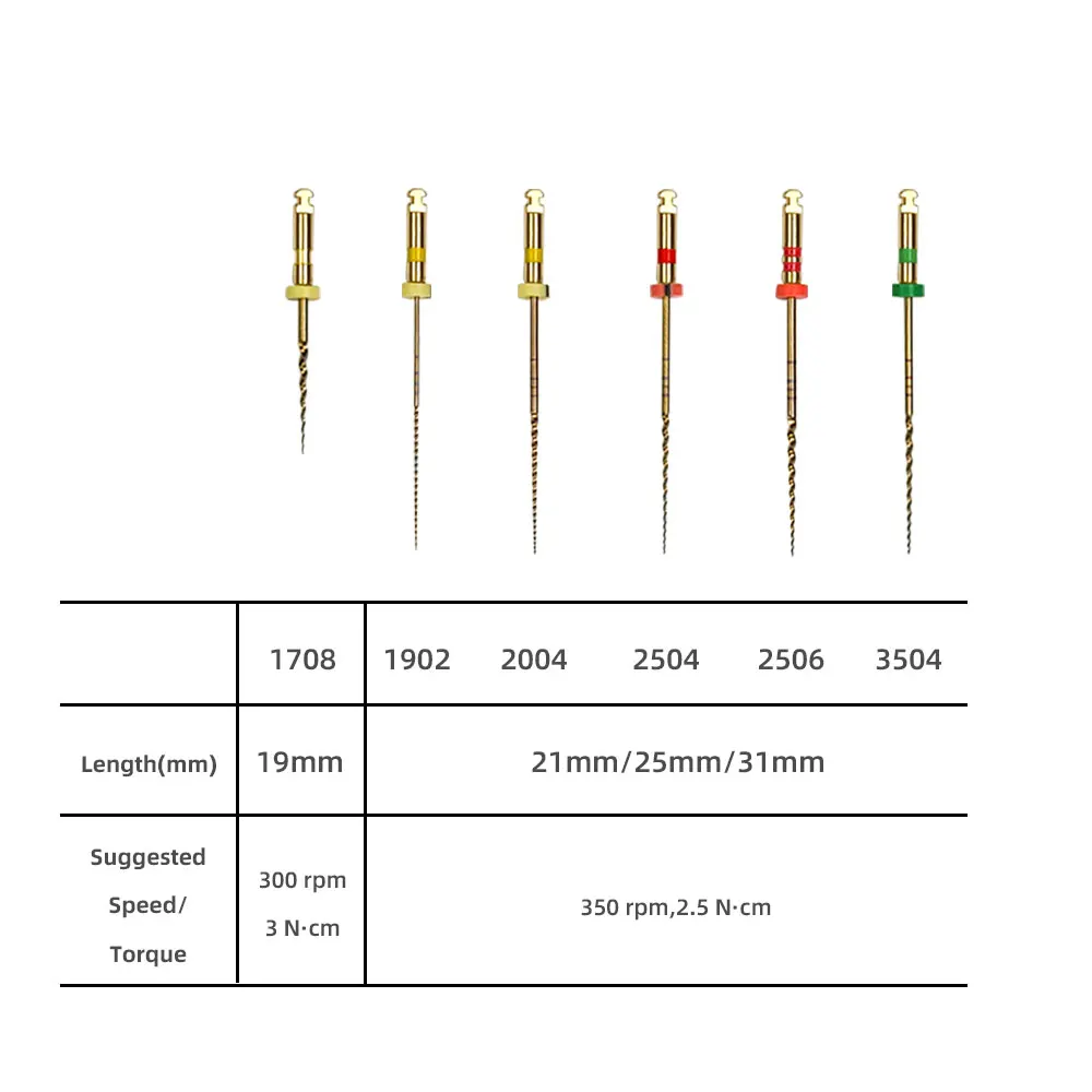 Eighteeth E-FLEX Dental Endodontic Rotary Files Heat-Activated Nickel-Titanium Files Dental Root Canal Files Materials Tool