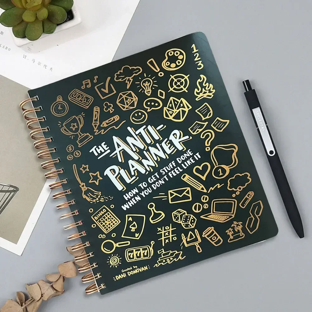 Modern Minimalist Anti-Planner Tag Book The Anti Planner Anti Planner Tagbook How To Get  Done When You Don’T Feel Like It